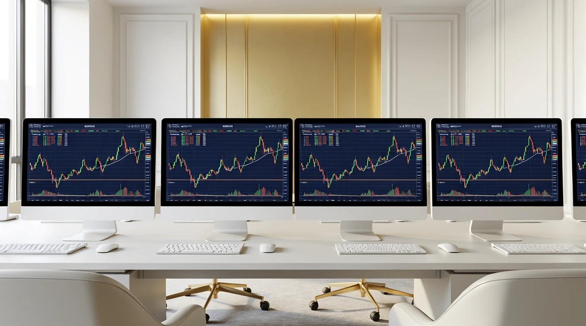 Modern Fintech Workspace